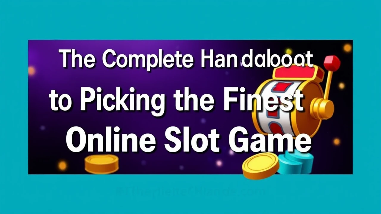 The Complete Handbook to Picking the Finest Online Slot Game